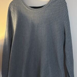 Cozy Gray Knit Sweater